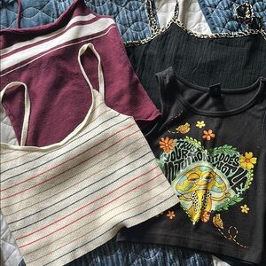 Trendy ' Multicolor Tank Tops Set